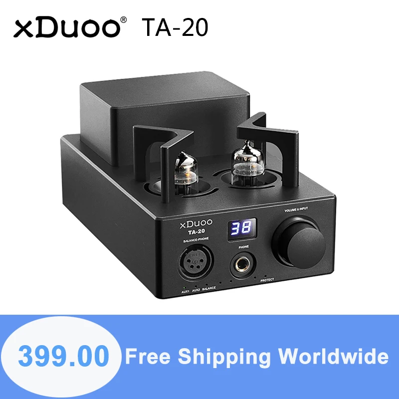 XDUOO TA-20 HIFI высокопроизводительный сбалансированный классический 12Au7 трубчатый