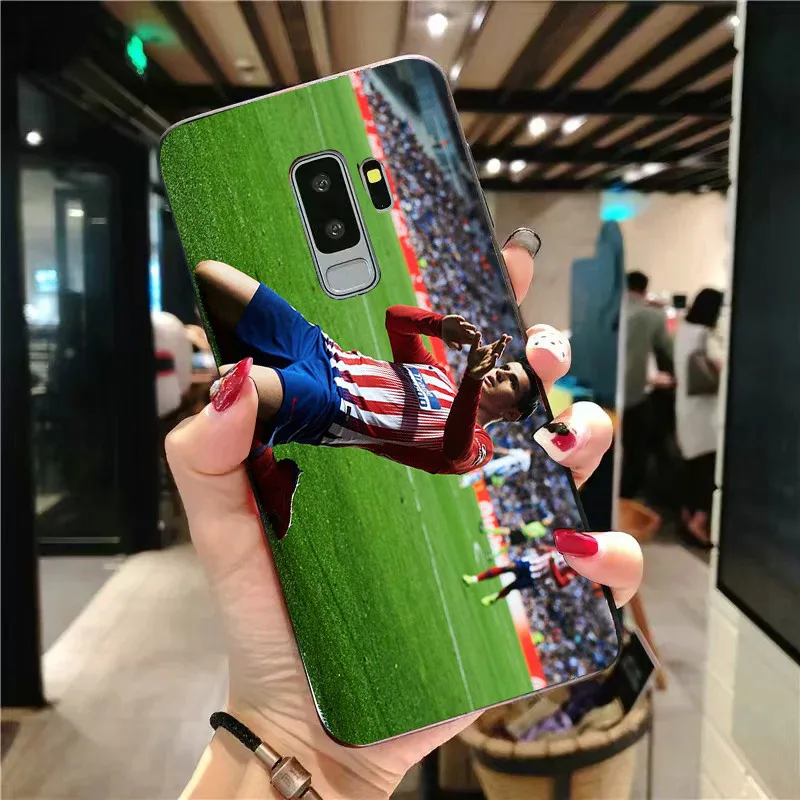 A2028 Чехол для телефона Alvaro Morata для samsung Galaxy S10 S7 Edge DIY прозрачный мягкий TPU Атлетико Мадрид FC для S9 A7 A8 J7 Prime Note10 - Цвет: A2028