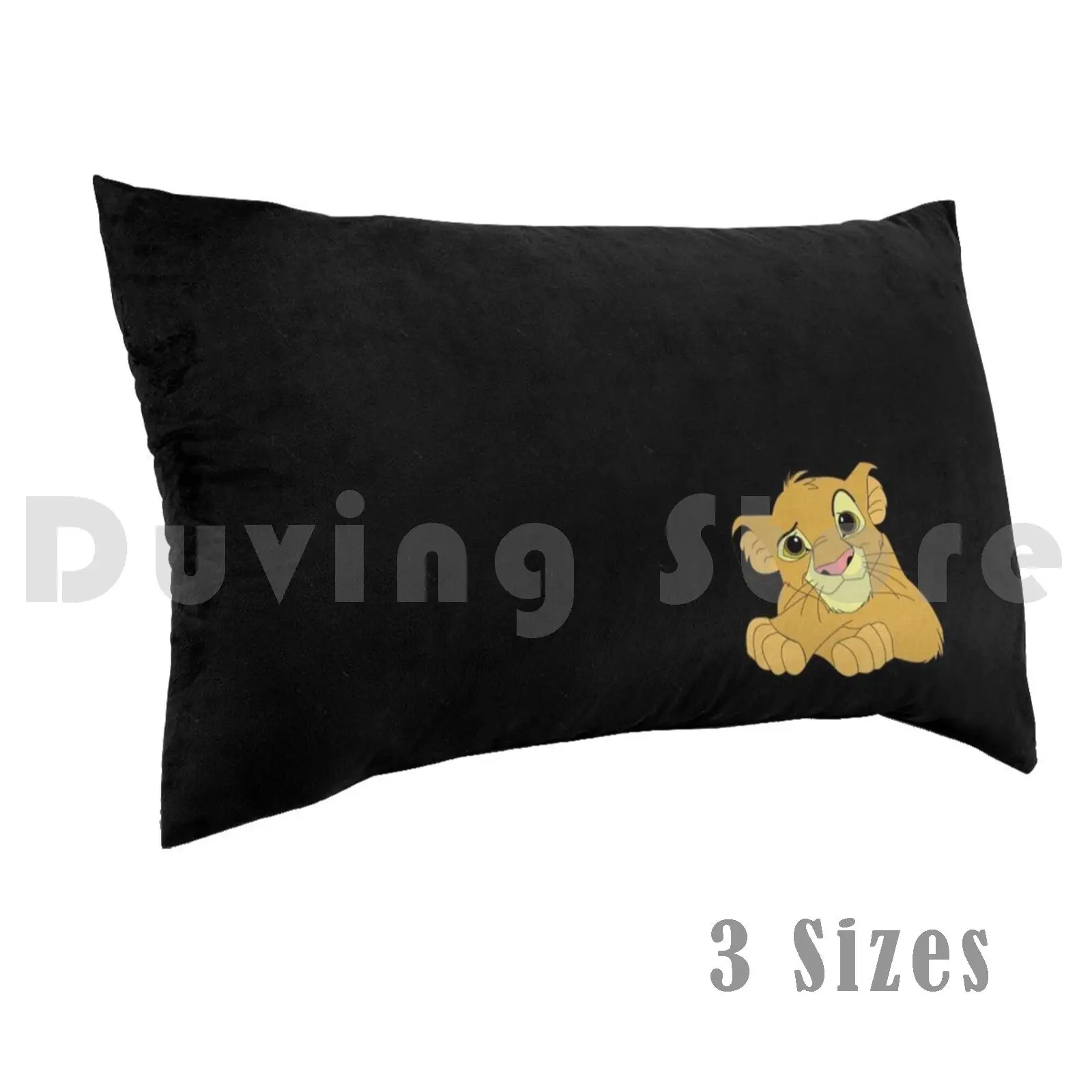 Federa Per Cuscino Simba 20X30 Pollici Simba The Lion King Cartoon Mufasa The Lion Animal Kids Timon Bomba Forest Jungle