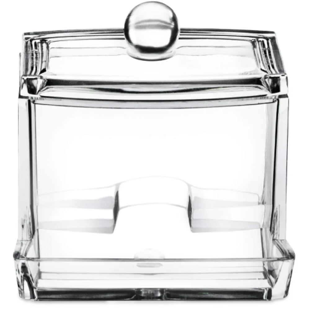Cotton pad plastic storage box (10)
