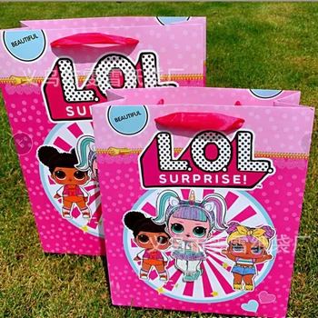 

Gift Bag Original lol Surprise Storage Bags Fabric Shopping Bag Dolls Anmie Figure Toys for Children