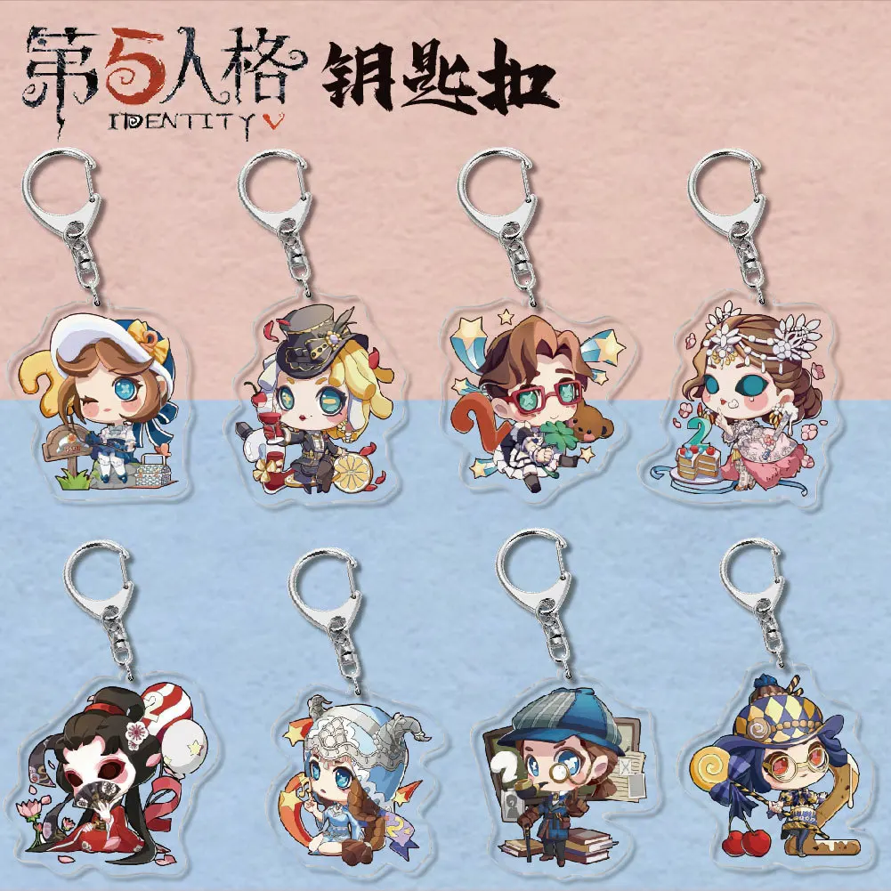 IdentityVKeychainAcrylicManKeyChainAesopCarlWomenKeyRing