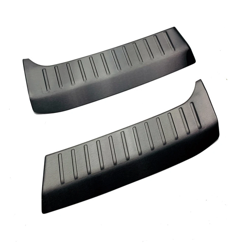 

For Nissan Note 2020 2021 2022 Stainless Steel Inner Rear Trunk Bumper Cover Trim Tailgate Door Sill Plate Car Accessories 2pcs