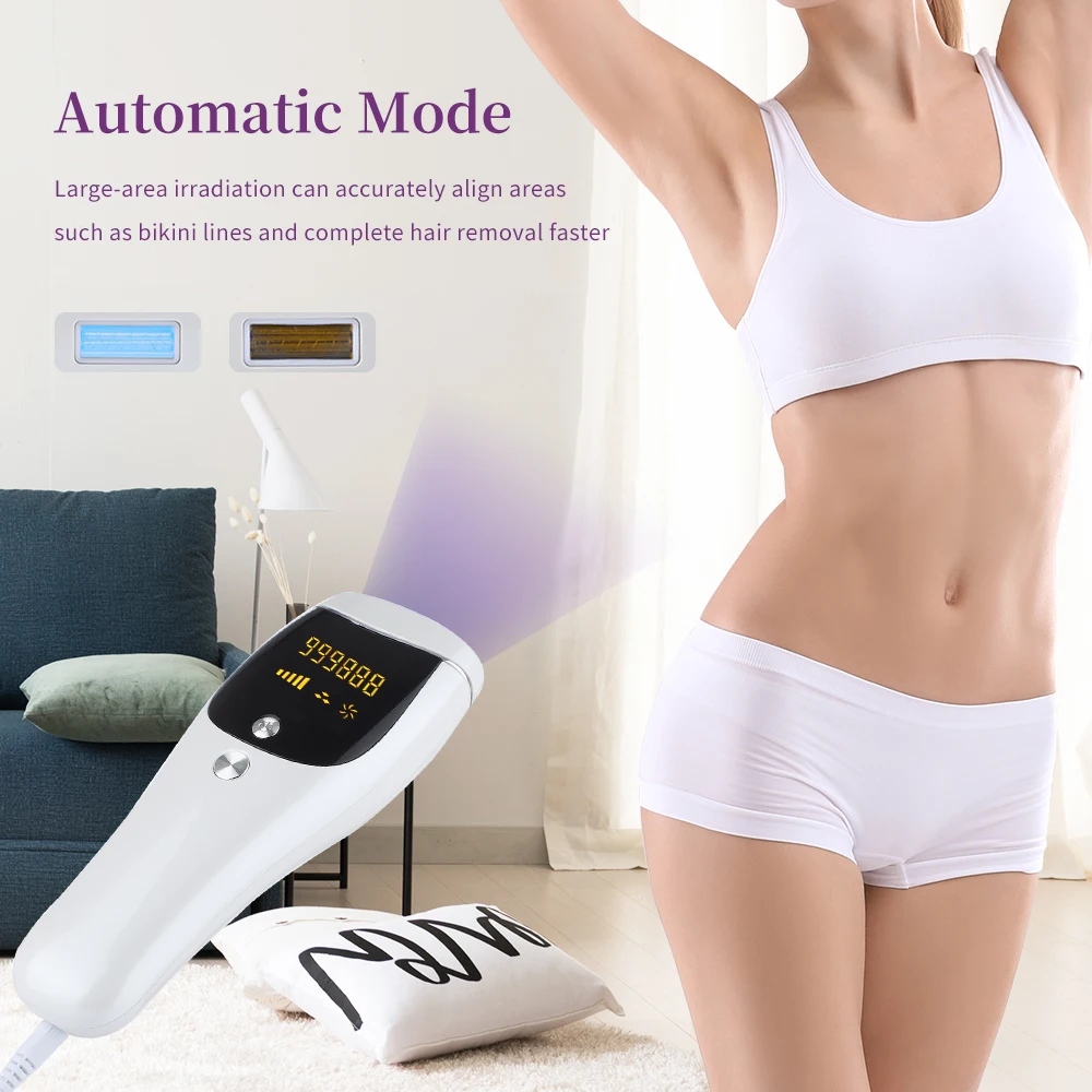 Remoção do Cabelo a Laser Remoção do Cabelo Depilador a Laser Ipl para Mulheres Biquíni Corpo Facial Rosto Dispositivos Indolor Permanente Ipl Máquina 5 Depiladores