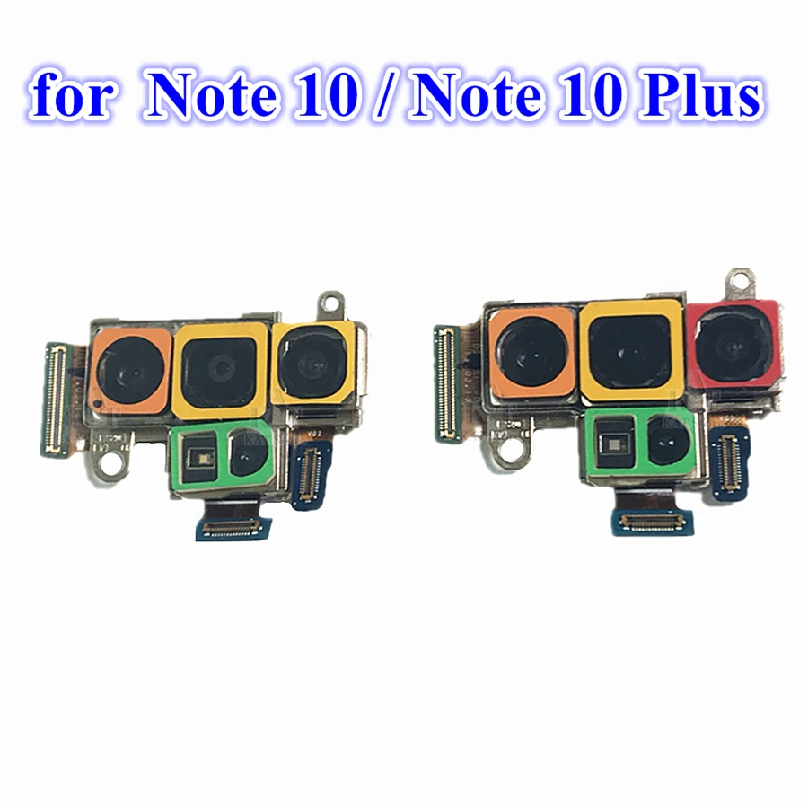 

5Pcs Back big Main Rear Camera Module Flex Cable For Samsung Galaxy Note 10 N973 Note 10 Plus N975 N976 Replacement Parts