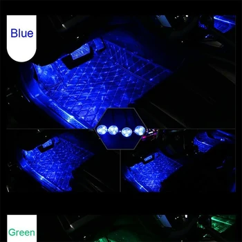 

USB Atmosphere light Car LED Sound Control Interior Ambient Decoration