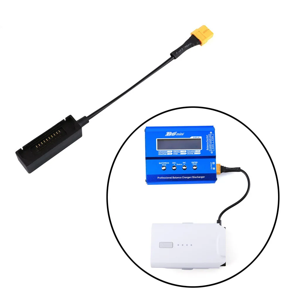 

fishing drone zohdB6 Mini XT60 Balance Charger Adapter Charging Cable For FIMI X8 SE RC Drone zohd drone landing pad pgytech