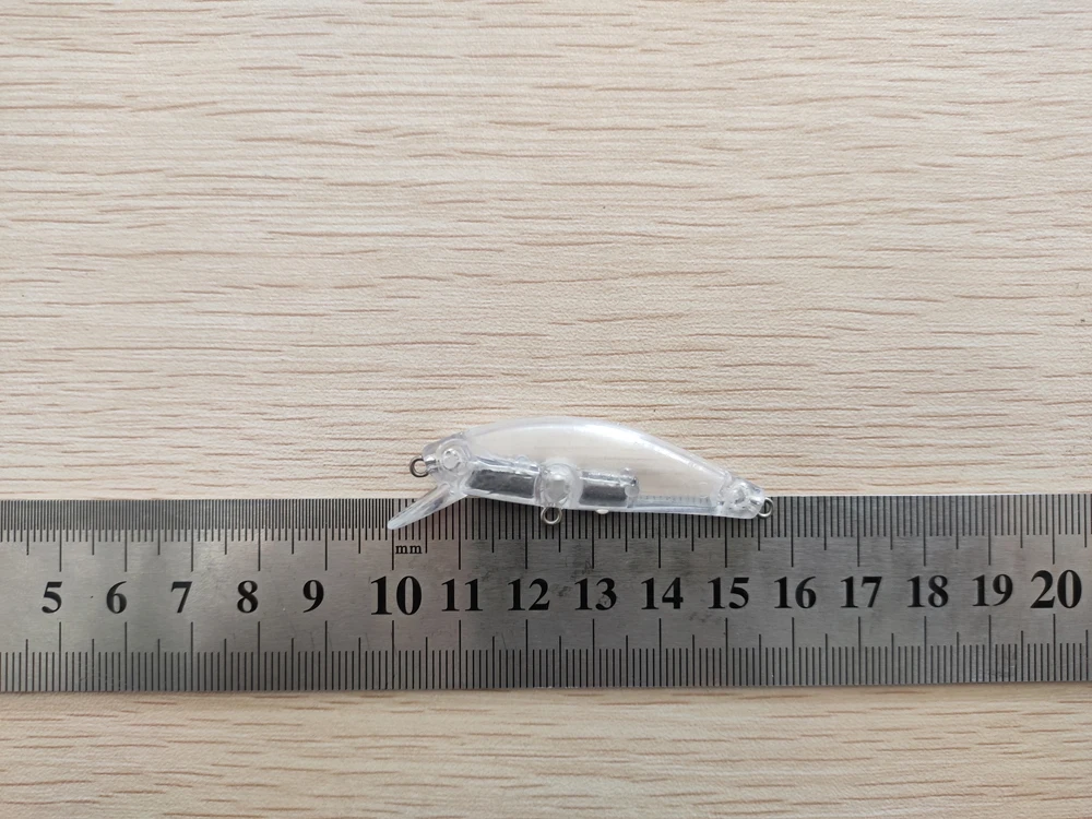 10 шт. неокрашенные приманки для рыбалки Воблер искусственные 57 мм 5 7 г пустые SET65 |