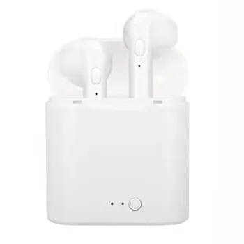 

I7S Wireless Earbuds Mini Universal Earphones Portable Earpieces With Charging Box Music Listening Device
