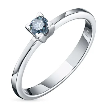 

White gold ring e0912kts09190140