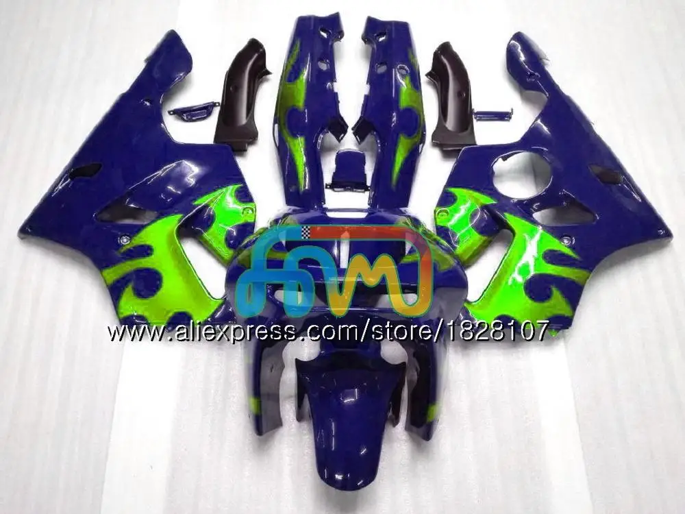 Корпус для KAWASAKI ZX 636 600CC ZX-636 ZX636 ZX-6R 22BS. 0 ZX600 ZX 6R ZX6R 94 95 96 97 1994 1995 1996 1997 обтекателя Красный Черный Топ - Цвет: No. 27
