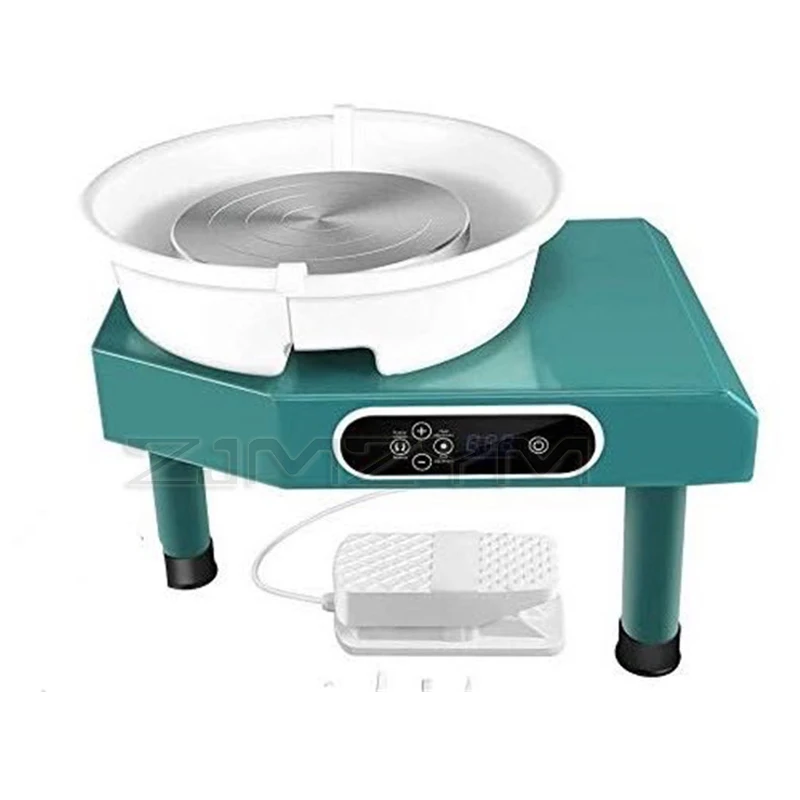 350W LCD Electric Pottery Wheels Forming Machine DIY Turning Ceramic Forming Machine Household Children Ceramic Drawing Machine