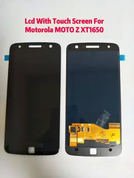 

10 PCS/Lot Wholesale Price 100% OLED Quality Display For Motorola MOTO Z XT1650 LCD Touch Screen Digitizer Assembly+Tracking No.