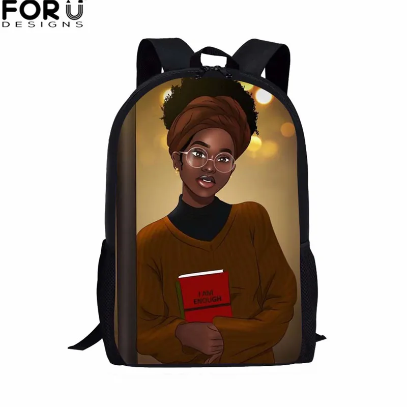 Z5226C FORUDESIGNS/сумки для книг в Африканском и американском стиле, женские школьные сумки с принтами, набор для девочек, индивидуальный образ, женский рюкзак - Цвет: Z5226C