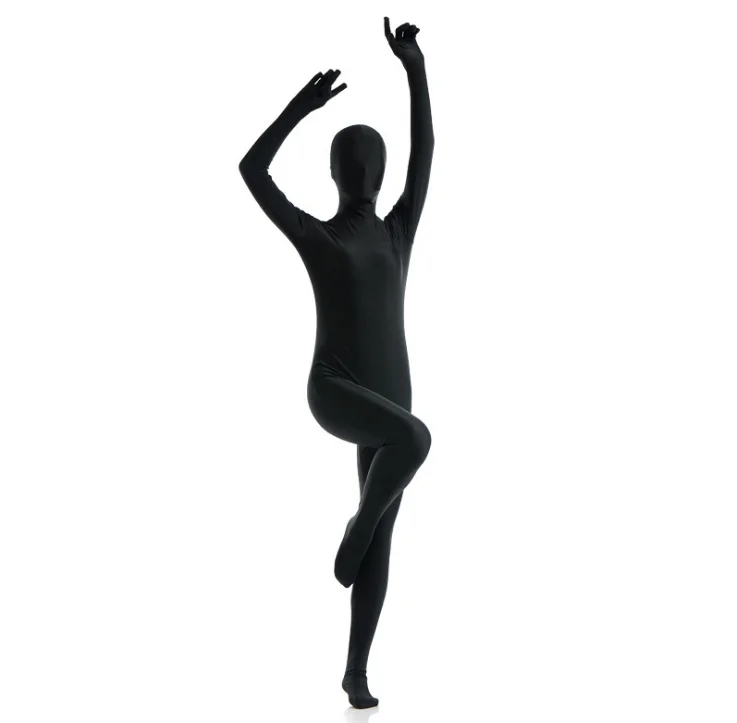 Высокое качество спандекс Zentai для всего тела Облегающий комбинезон унисекс