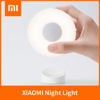 

New Xiaomi Mijia Led Induction Night Light 2 360 Rotating Adjustable Brightness Infrared Smart Motion Sensor With Magnetic Base