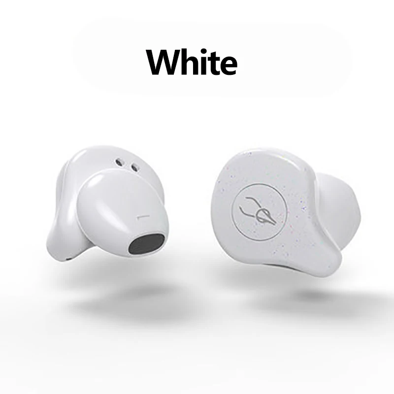 X12 White X12 беспроводные наушники Bluetooth 5,0 наушники TWS сенсорное управление с микрофоном Спортивная гарнитура шумоподавление водонепроницаемый - Цвет: X12 White