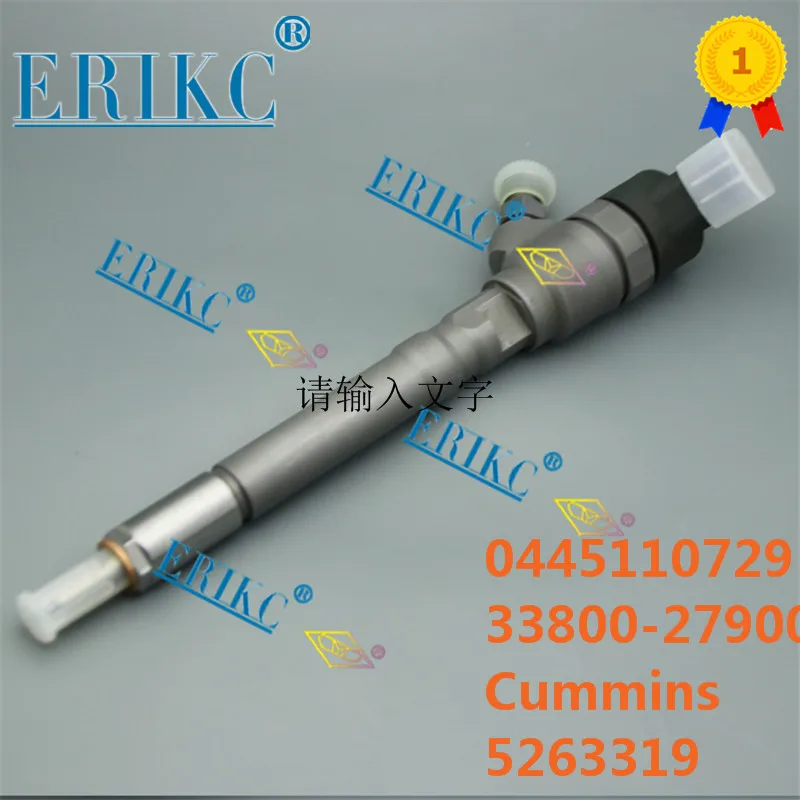 

0445110729 Diesel Injector Assembly 0445 110 729 Fuel Pumps Injector 0 445 110 729 33800-27900 33800-27900X 33800-27900