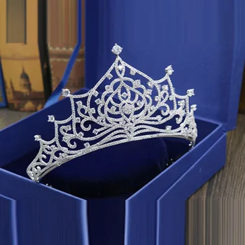 

2019 Women Wedding Princess Crown Bridal Hair Tiara