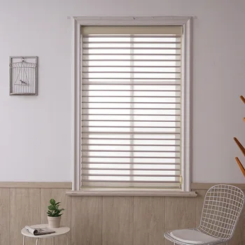

Pleated Blinds Half Blackout Windows Curtains for Bathroom Kitchen Balcony Shades For Coffee/Office Window Door
