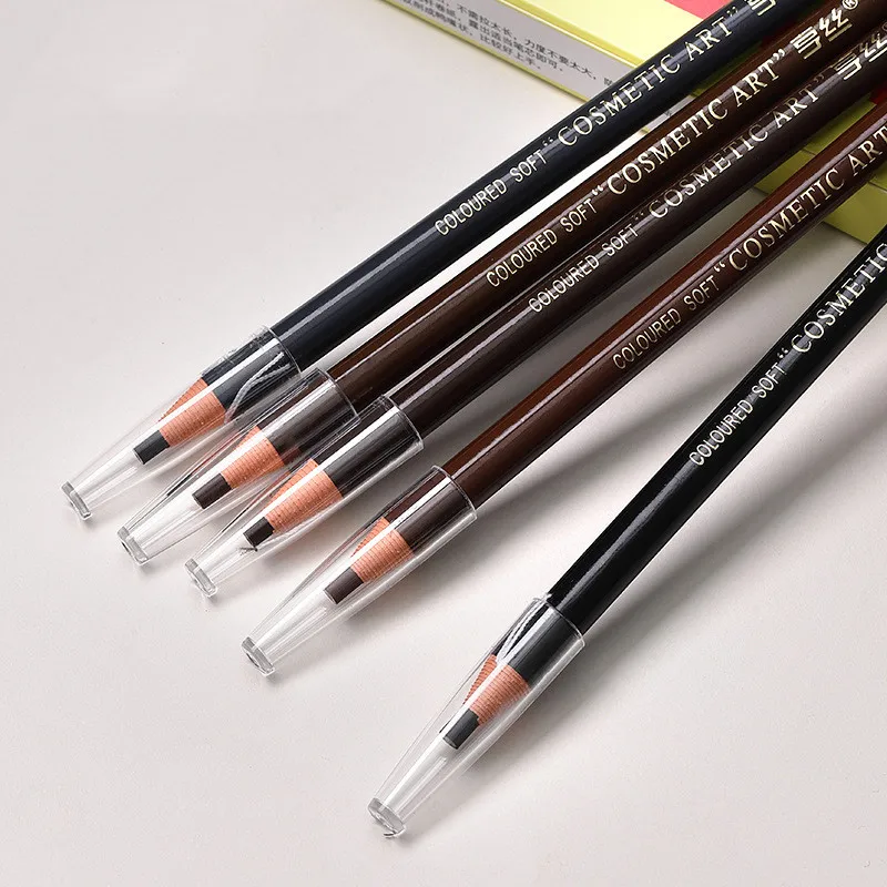 

1 pcs Multi-function Waterproof Eyebrow Manual Pencil Eyebrow pencil 5 Colors eyebrow Pen Long-lasting Eye makeup Preferred