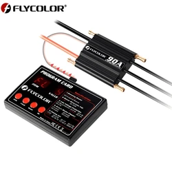 FlyColor – contrôleur de vitesse ESC sans balais 50A/70A/90A/120A/150A, étanche 2 6S et carte de Programme avec BEC pour jouets de bateau RC 