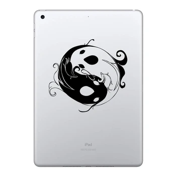 

Koi Yin Yang Fish Vinyl Sticker for iPad Air Pro Mini 7.9/9.7/10.2/10.5/11/12.9" Laptop Skin Vinyl Tablet PC Notebook Decal