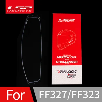 

Original LS2 FF323 Motorcycle Helmet visor clear Pinlock Anti-fog patch for LS2 ARROW ff327 Lens Anti-fog Film