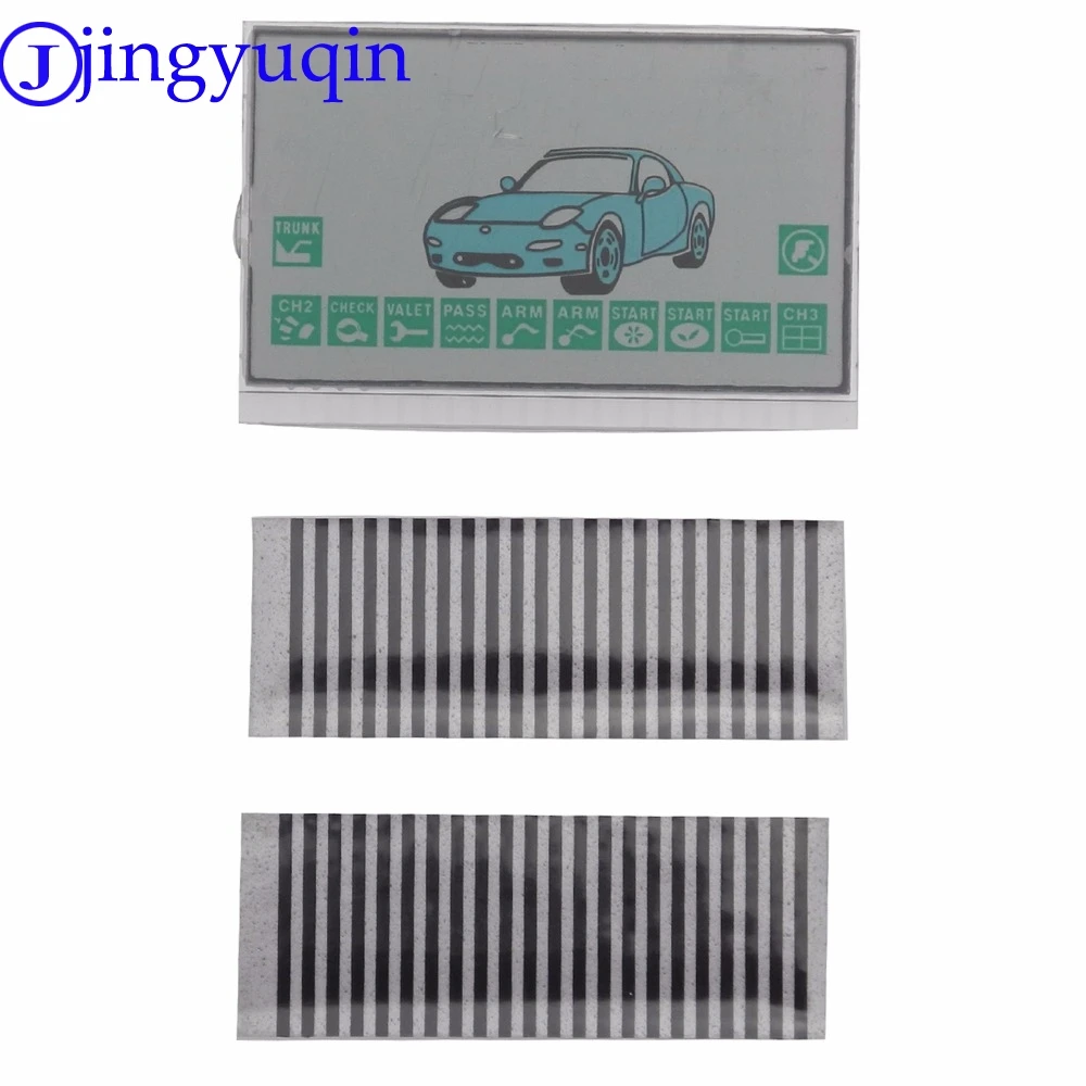 

Bilchave A9 LCD Display Screen for Two way Car Alarm System Starline A9 lcd Remote Control Key Fob Keychain