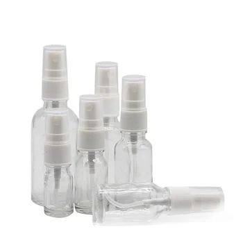 

5pcs of One Set 50ML Essential Oil Bottle Transparent Bottle Refillable Spray Bottles Spray Bottle Empty Spraying Bottle for Hom
