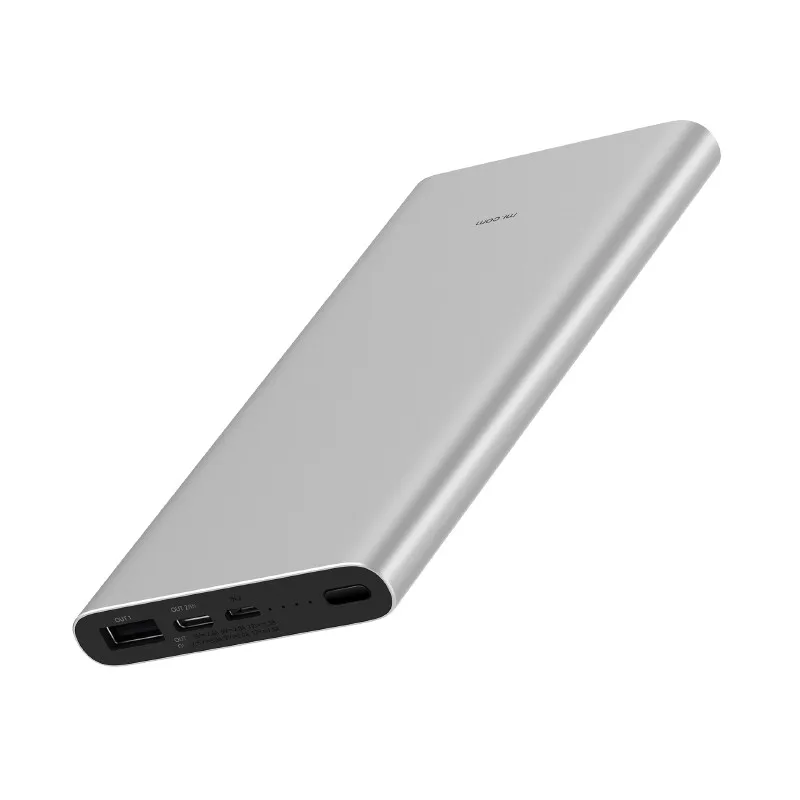  Xiaomi Power Bank 10000mAh 3 salidas USB duales 18W QC3.0 carga rápida para teléfono móvil carga rá