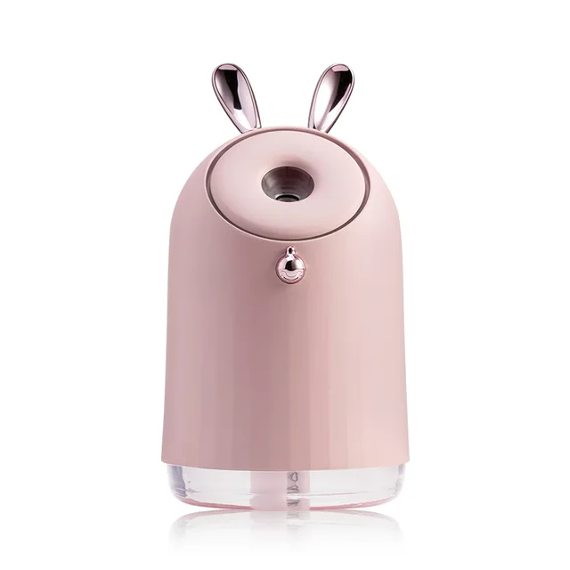 

Wireless Cute Air Humidifier USB Ultrasonic Aroma Essential Oil Diffuser 800mAh Built-in battery Rechargeable Fogger Mist Maker