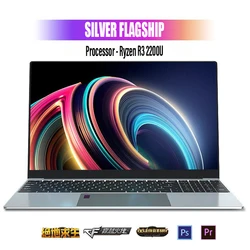 Pc Portable avec écran de 15.6 pouces, Windows 10, 8 go/12 go de RAM, SSD de 256 go, Octa Core, rétro éclairage, ordinateur de bureau et de jeux en métal, nouveauté 