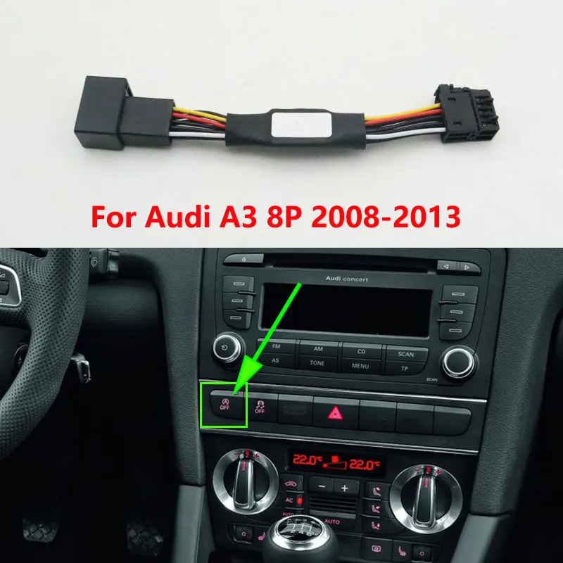 

Кабель с датчиком управления автомобилем для Audi A3 8P 2008 2009 2010 2011 2012