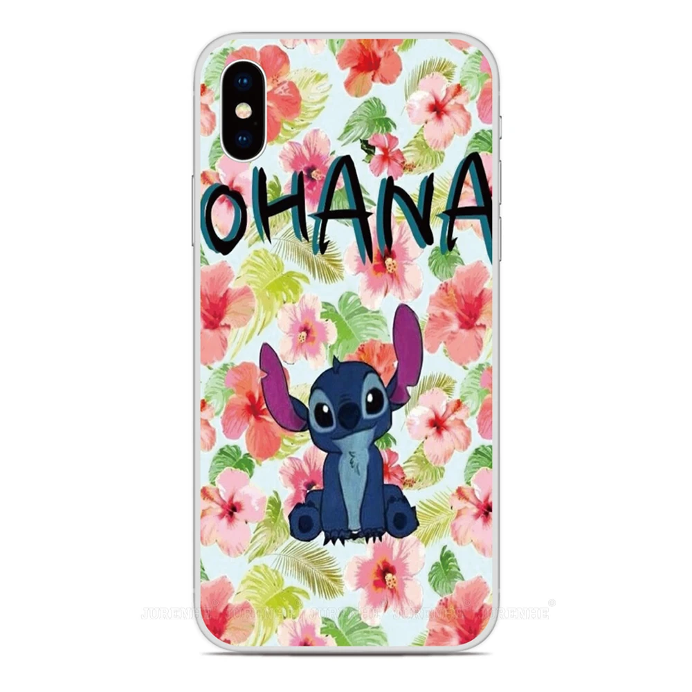 Ститч Ohana Мягкий ТПУ чехол для телефона для Wiko View 2 Go XL/U Feel Lite/Lenny 5 4 Jerry Tommee Harry Sunny 2 3 Plus чехол