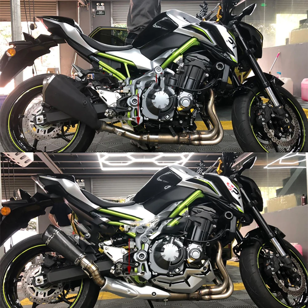 Delete Catalyst Pipe for Kawasaki Z900 Ninja 900 Motorcycle Exhaust