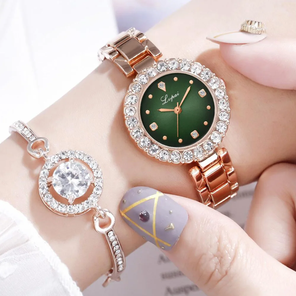 Роскошные женские часы-браслет водонепроницаемые простые маленькие часы женские модные повседневные брендовые новые Кристальные