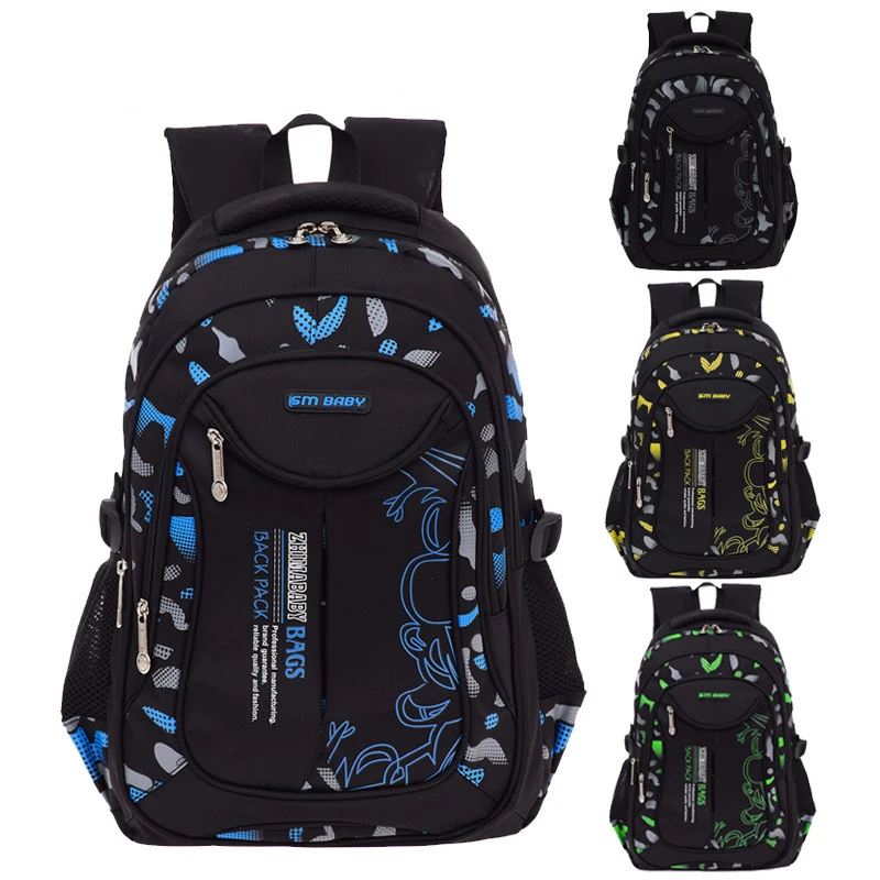 Boys School Bags Large Capacity Casual Backpacks 8-12 Years Children Boys Backpacks Primary School Bag Students Kids Knapsack 2