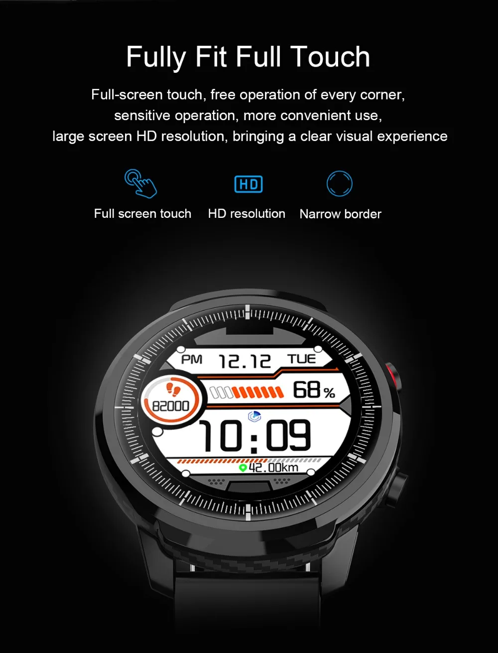 L3 Смарт-часы для мужчин и женщин водонепроницаемые спортивные часы мониторинг сердечного ритма погодные часы для IOS Android Новинка