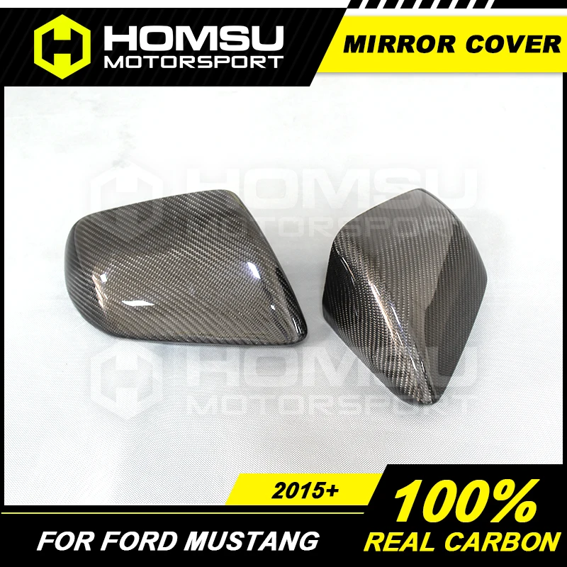 

Крышка для зеркала из углеродного волокна для Fo-rd Mu-stang Крышка для зеркала из углеродного волокна зеркало заднего вида 2015-2020 замена на боковое зеркало