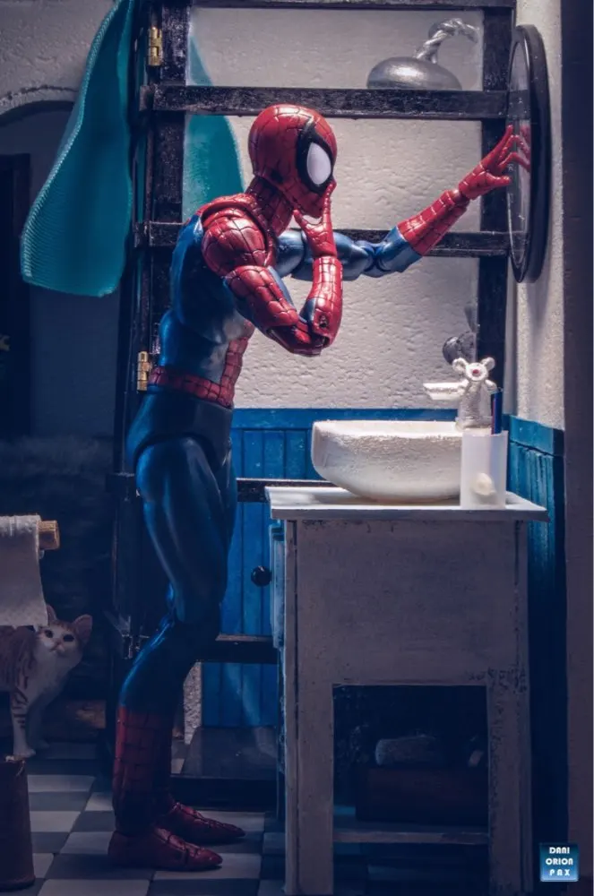 Marvels Super Hero 16cm increíble Spiderman articulado hombre araña figura  modelo Juguetes| | - AliExpress