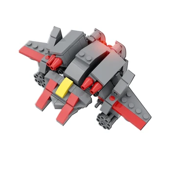 

175Pcs MOC Viking Fighter Bricks Model Small Particles DIY Building Block Educational Toy Gift For 8+ For Collection