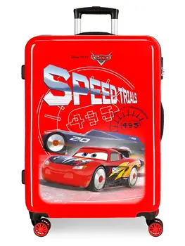 

Medium suitcase Cars Speed Trails rigid 68cm