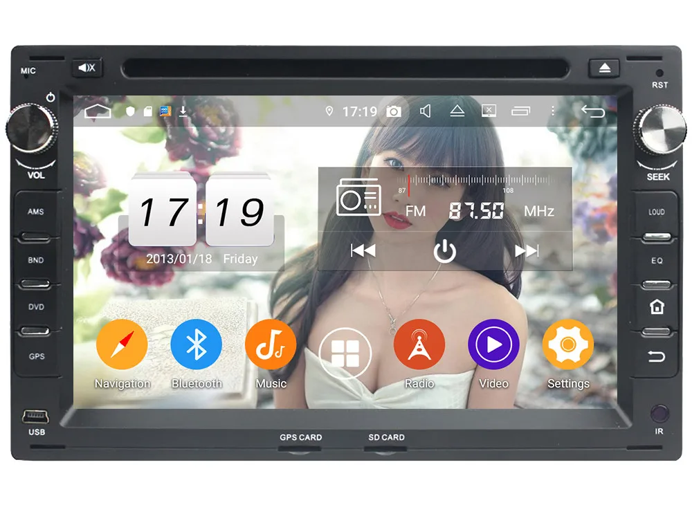 Klyde 4G Android 9 Восьмиядерный 4 Гб+ 64 Гб DSP BT автомобильный DVD мультимедийный плеер радио для Ford Galaxy/peugeot 307/Seat Ibiza Leon Toledo