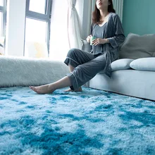 Nody современные декоративные для дома ковер плюшевая ткань градиентный коврик, высококлассные гостиничный салон aera ковер прямоугольные ковры против скольжения YM1