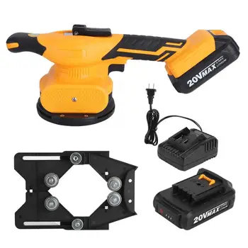 

Tile Tiling Machine 20V Rechargeable Tile Automatic Leveling Machine Vibrating Floor Tiling Tool Chinese Standard 220V