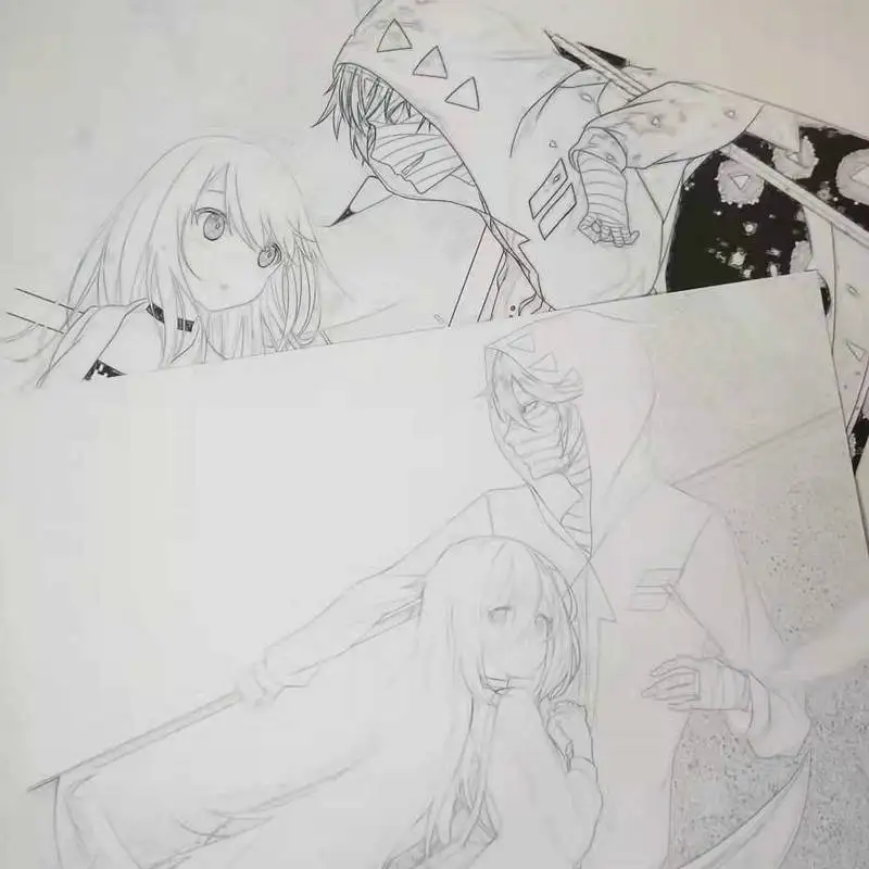 Ángeles / Demonios del Anime: Libro de Colorear Manga para Adultos: Katano,  Jules: 9798398095791: Books 