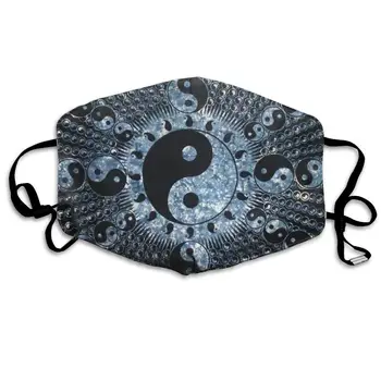 

Mouth Mask Ying Yang Diagram Print Masks - Breathable Adjustable Windproof Mouth-Muffle, Camping Running for Women and Men