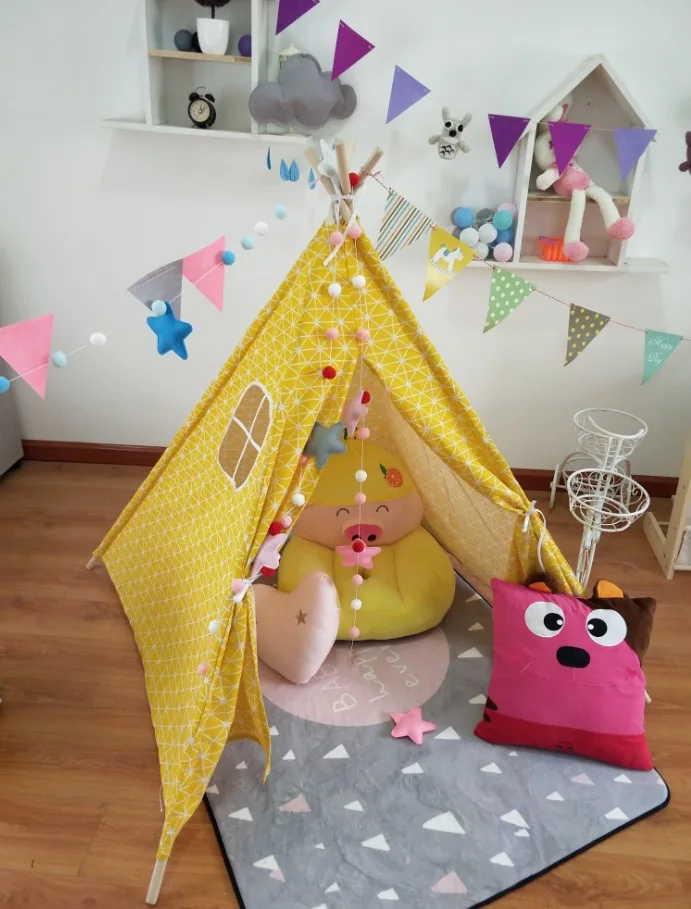 Детская палатка, Игровая палатка для помещений, маленькая палатка, индийская палатка принцессы, Детская игровая палатка