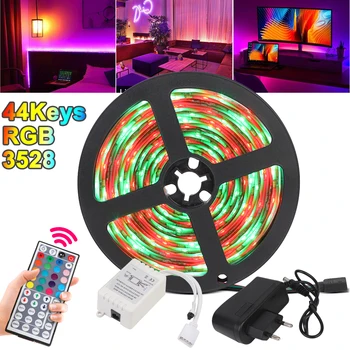 

USB LED Strip lamp 3528SMD DC5V Flexible LED light Tape Ribbon 1M 2M 3M 4M 5M HDTV TV Desktop Screen Backlight Bias lighting